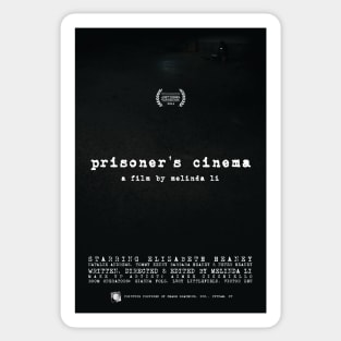 "Prisoner's Cinema" by Melinda Li (East Lyme High) Sticker